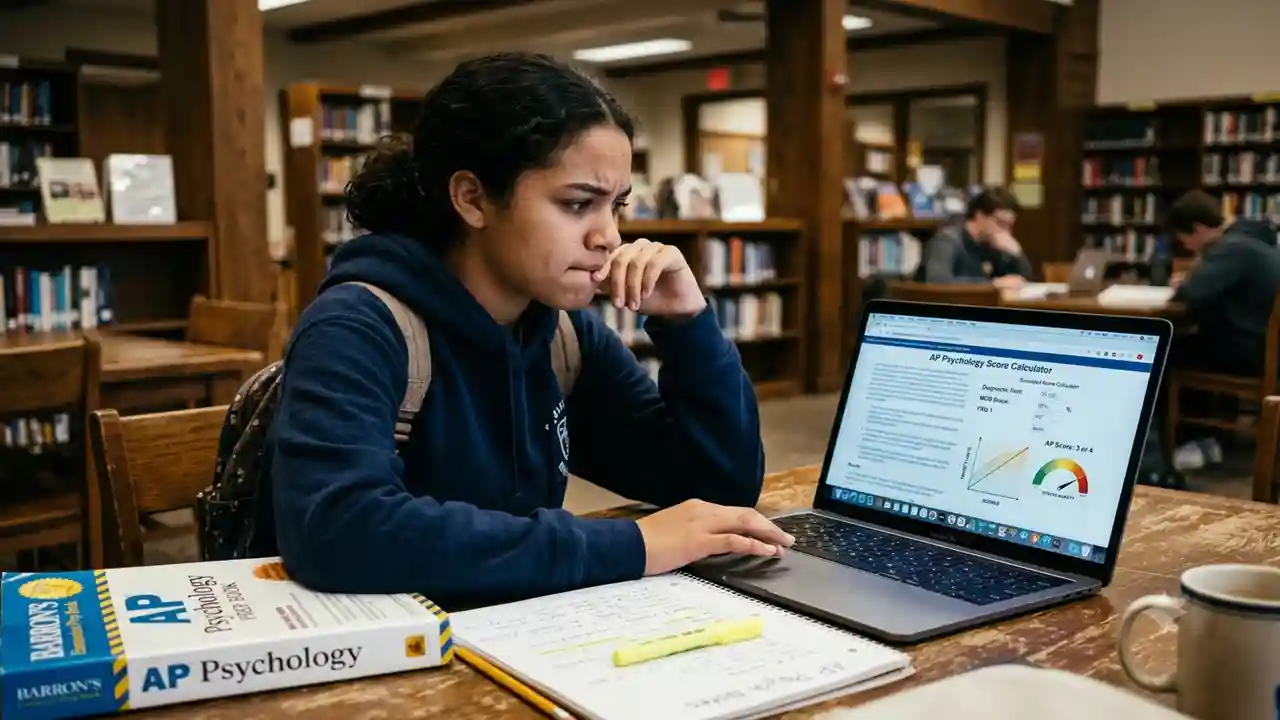 ap psychology score calculator​
