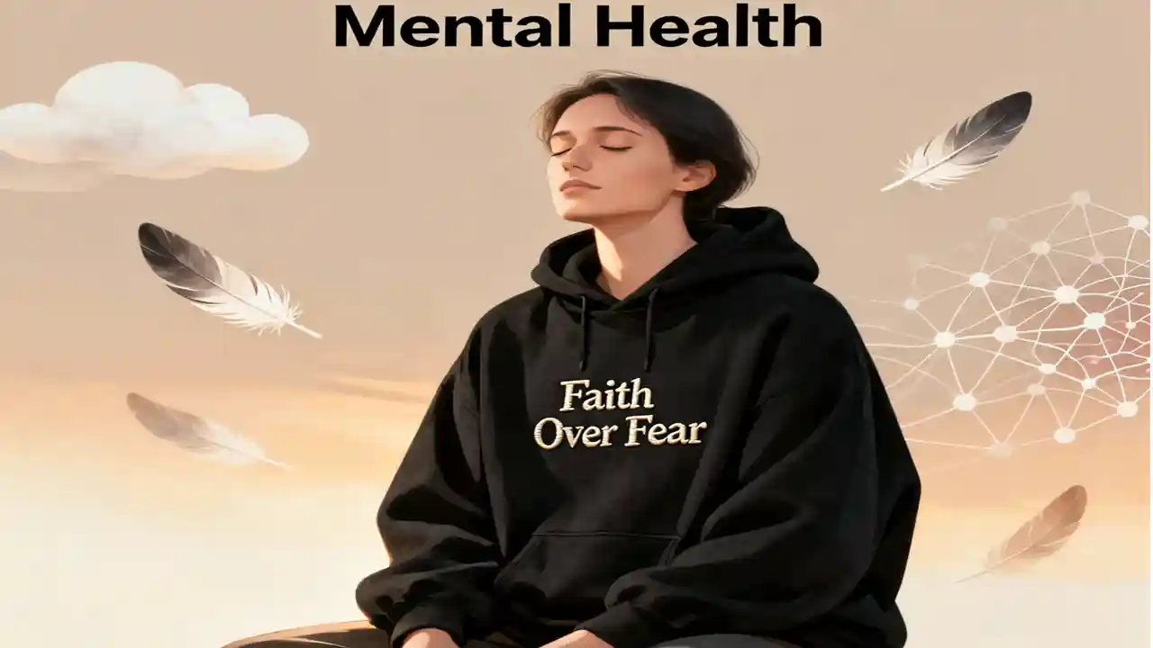 faith over fear hoodie​