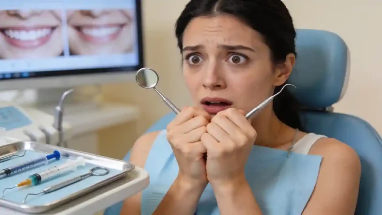 dental phobia and cosmetic procedures become a contributor​