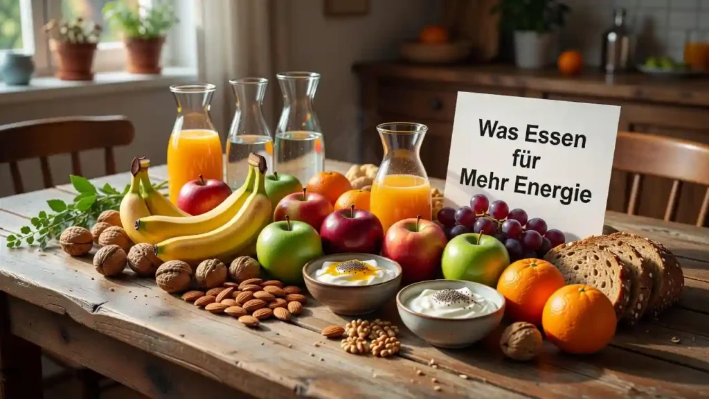 was essen für mehr energie
