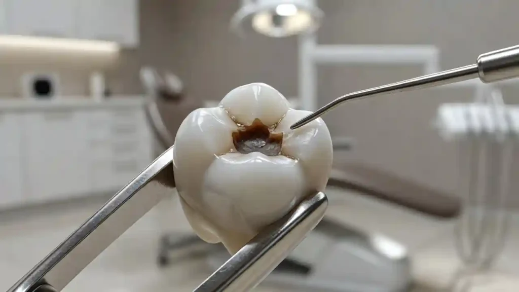 what does a cavity look like